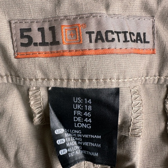 5.11 Tactical Khaki Women’s Pants - Picture 11 of 16